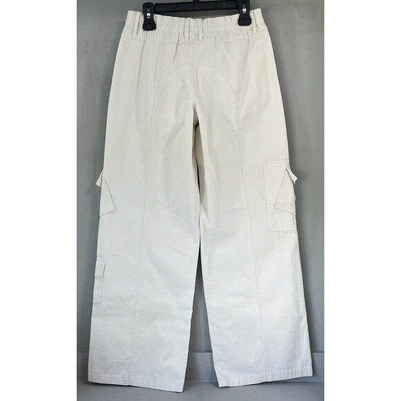 Los Angeles Sixty Six Girl’s Junior Wide Legged Baggy Street Wear White NWT 9 - Picture 3 of 8